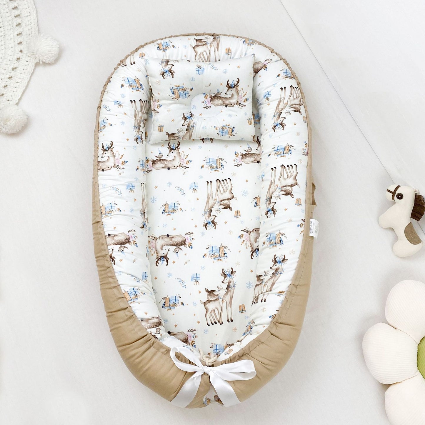 The SnuggleHaven Portable Baby Nest