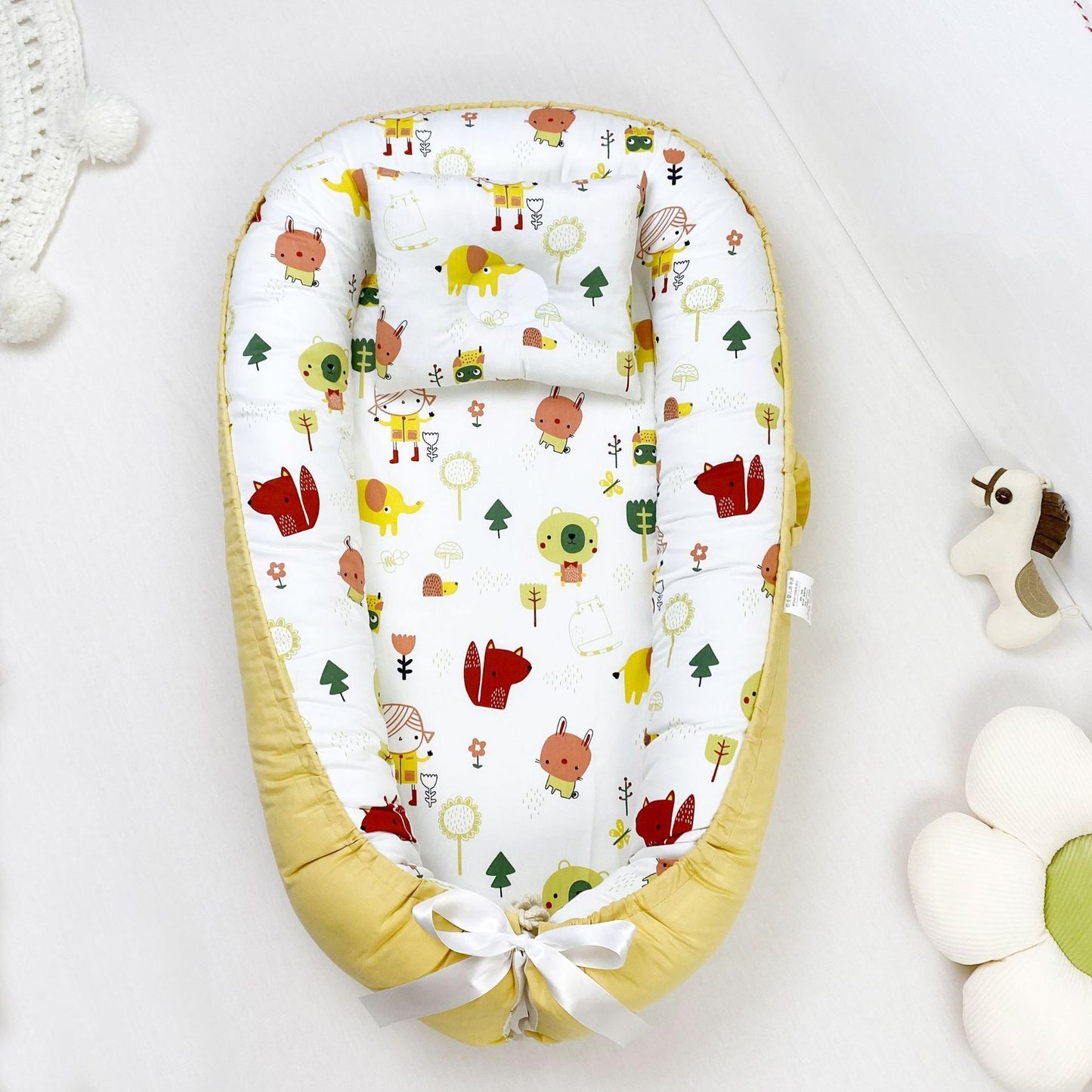 The SnuggleHaven Portable Baby Nest