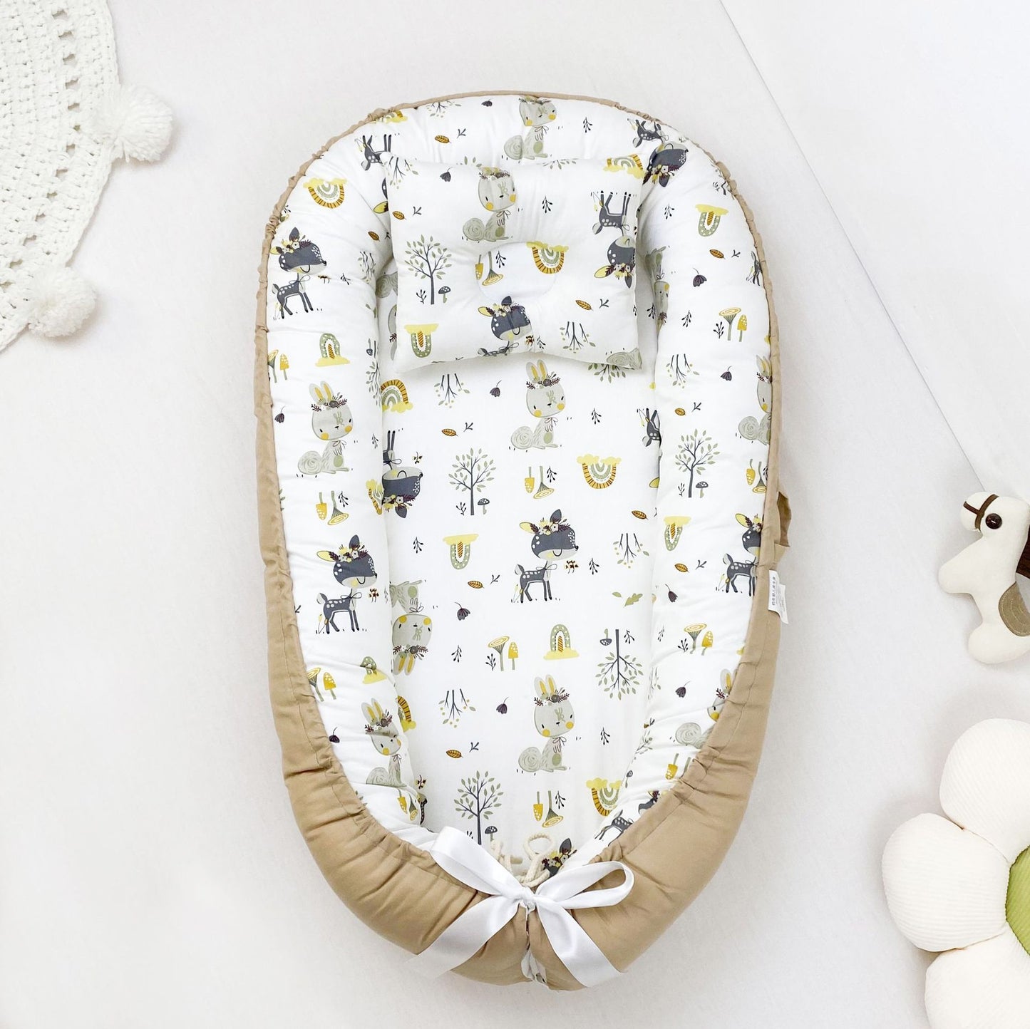 The SnuggleHaven Portable Baby Nest