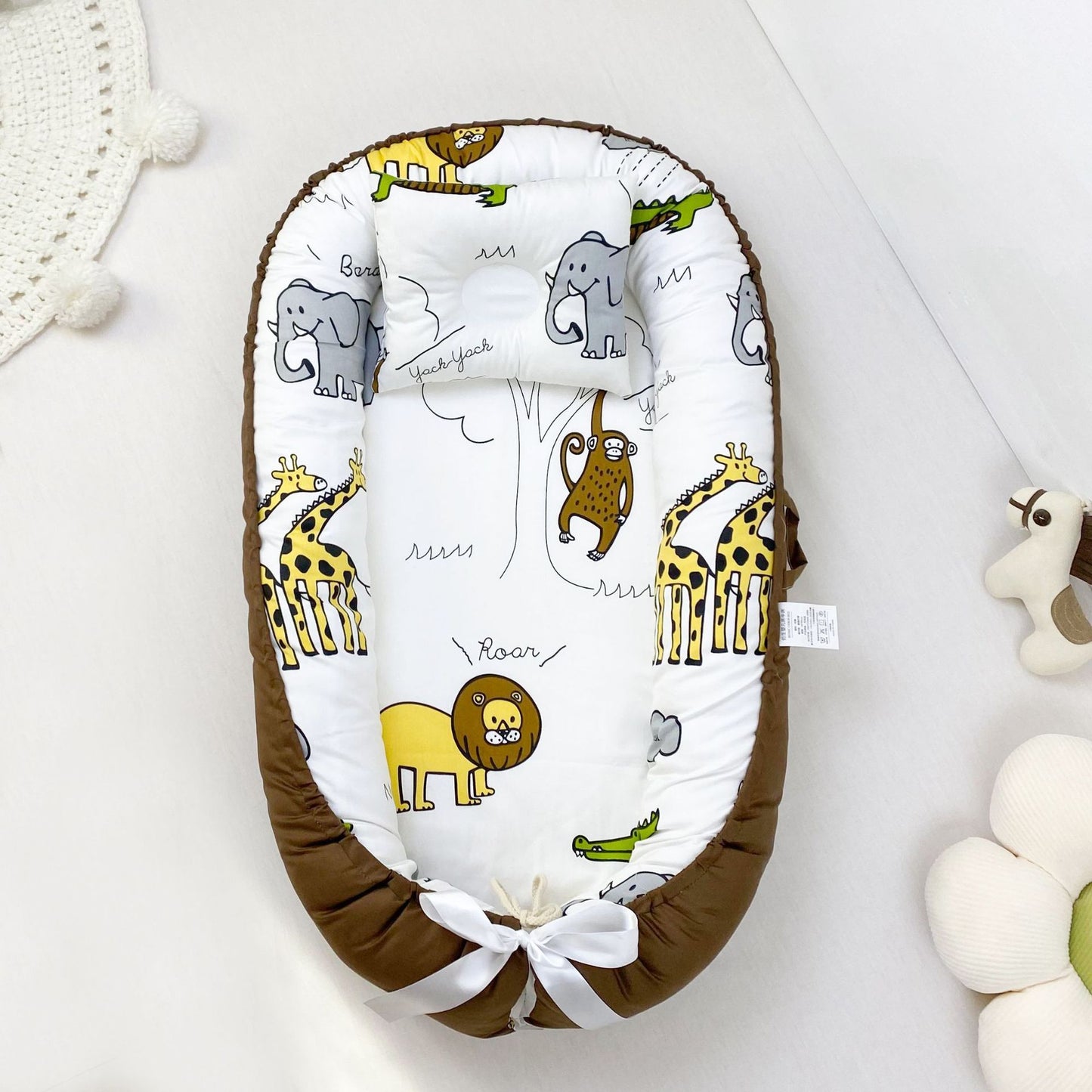 The SnuggleHaven Portable Baby Nest