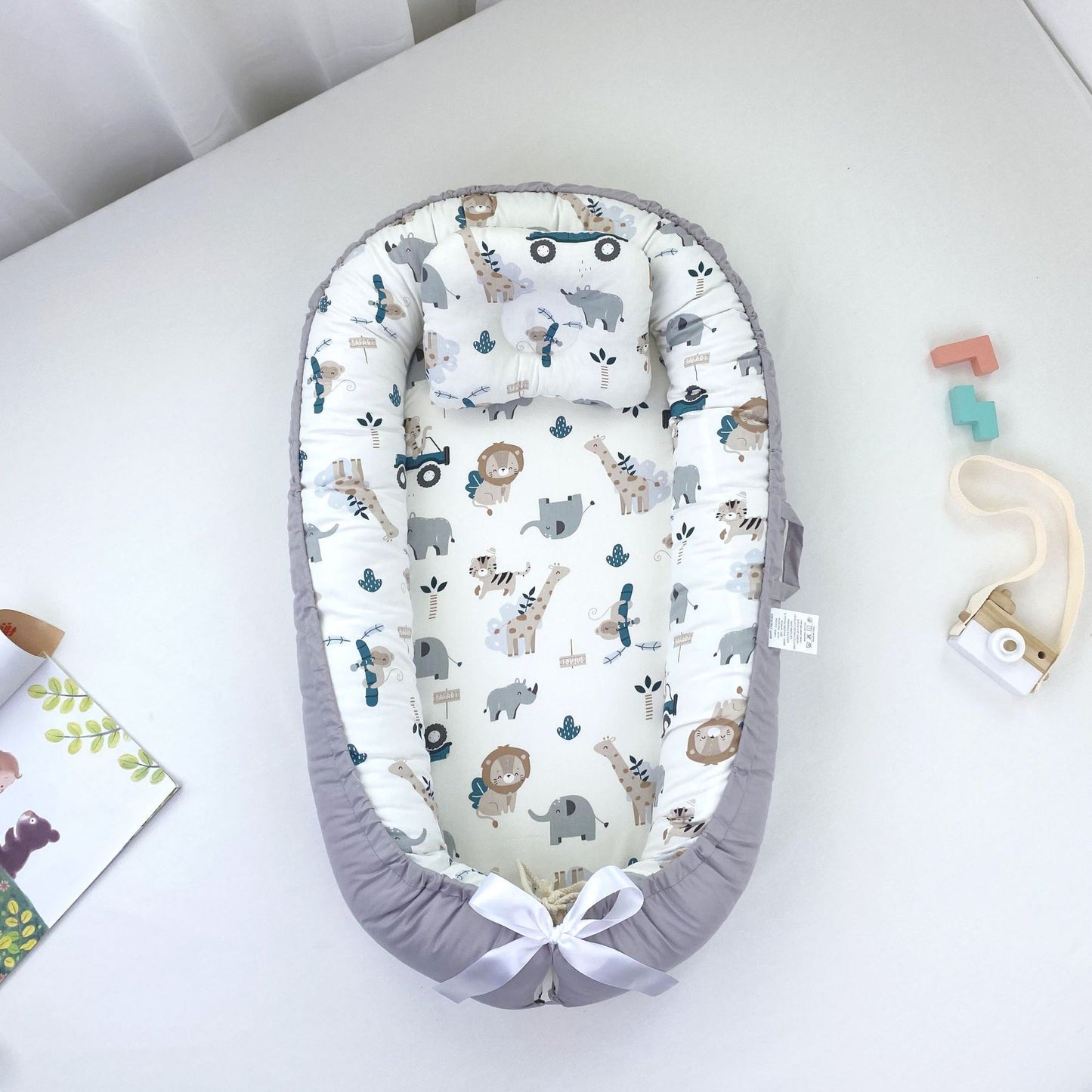 The SnuggleHaven Portable Baby Nest