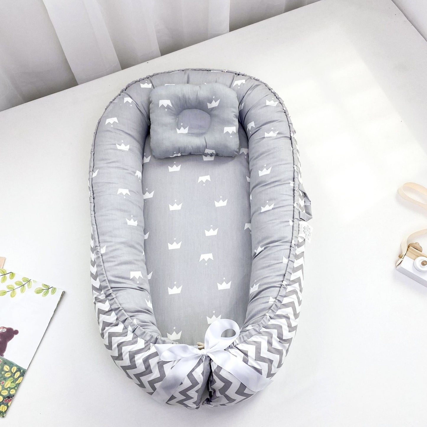 The SnuggleHaven Portable Baby Nest